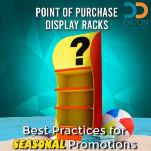 POP display racks by Dicon showcasing products in an organized and attractive manner.